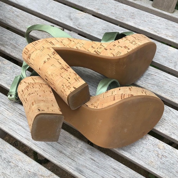 Prada cork sandals size 38